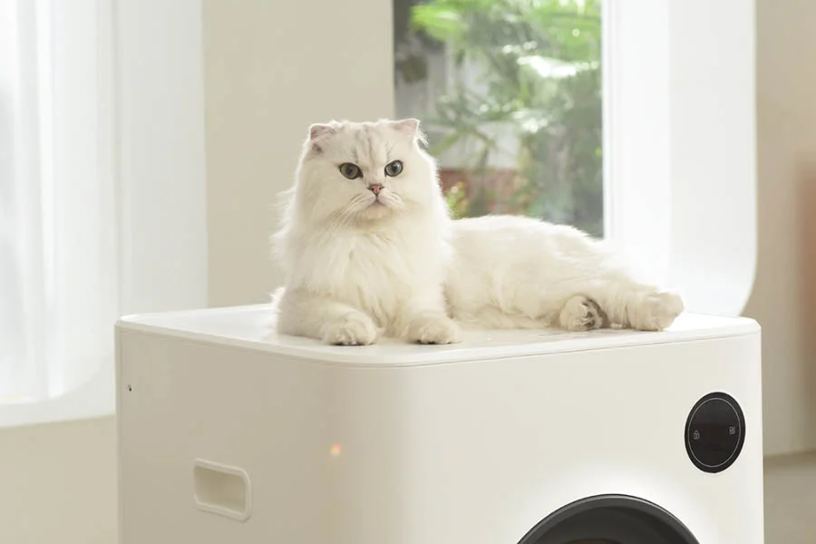 easy clean litter box