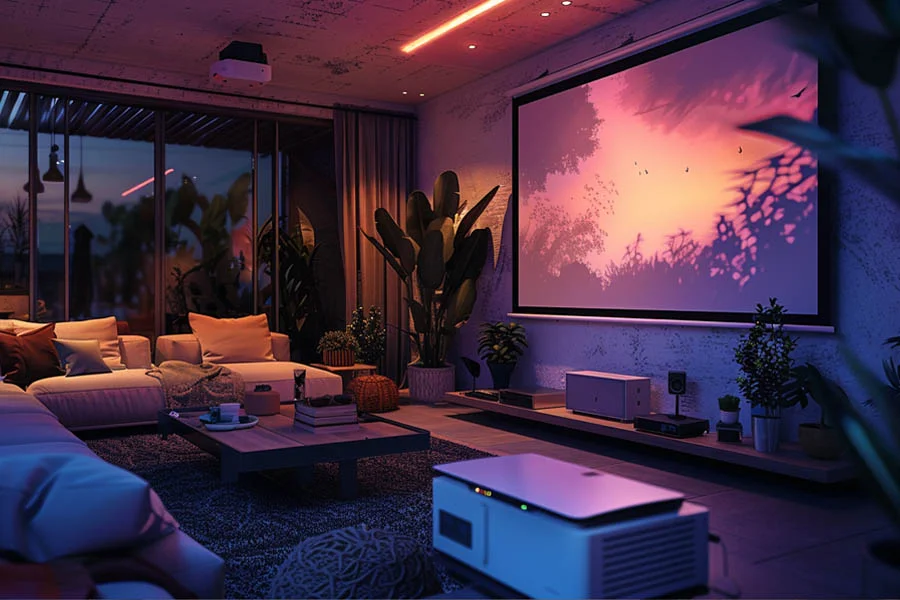 led projector home cinema projector